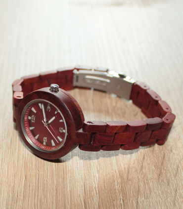 C01 Houten dameshorloge