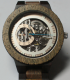 Houten Horloge met Mechanisch Uurwerk