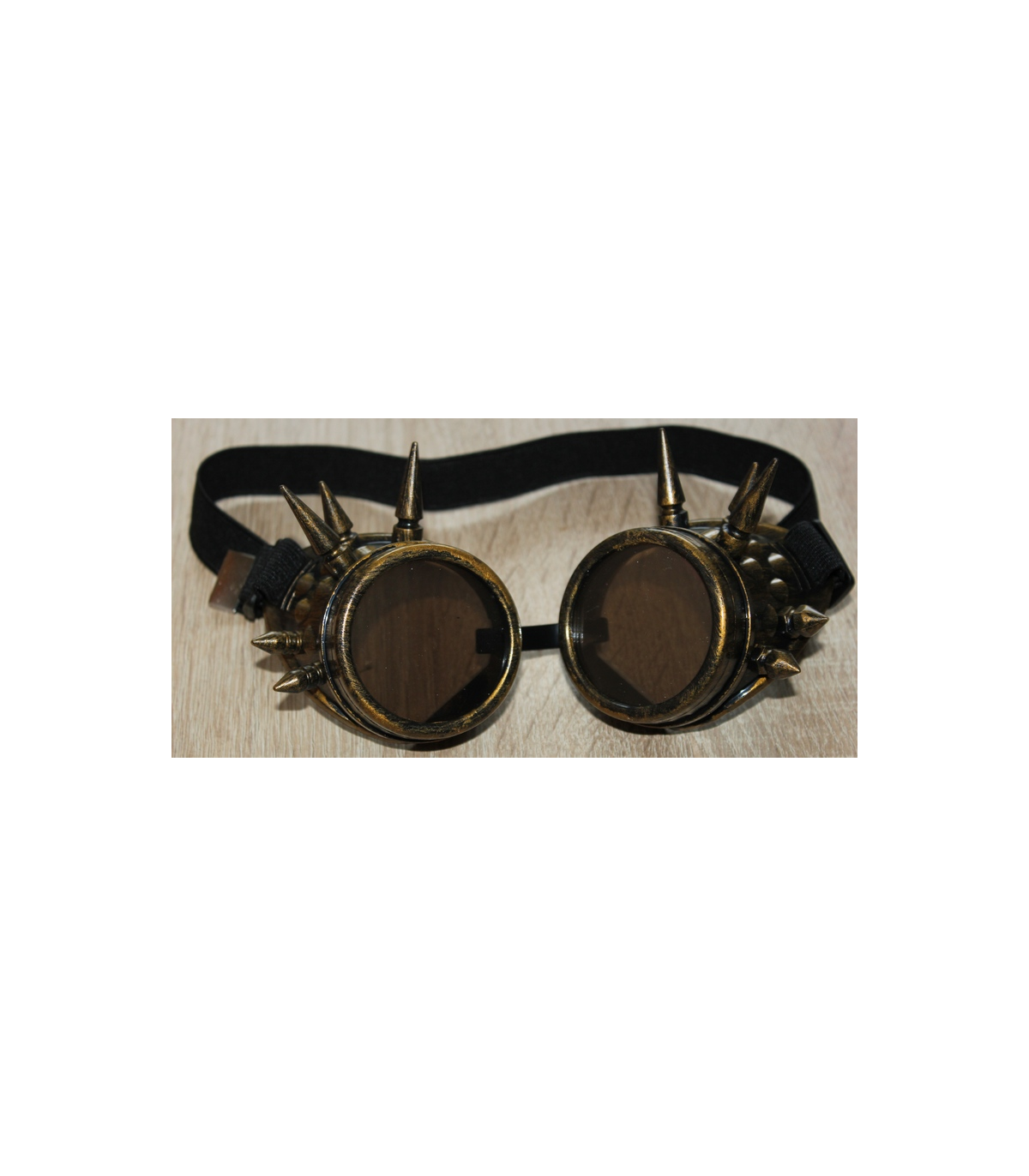 steampunk zwart leren riem tas en flesjes