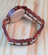Houten horloge 2-kleurig