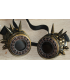 steampunk goggles met spikes