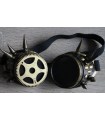 steampunk goggles met spikes tandwiel