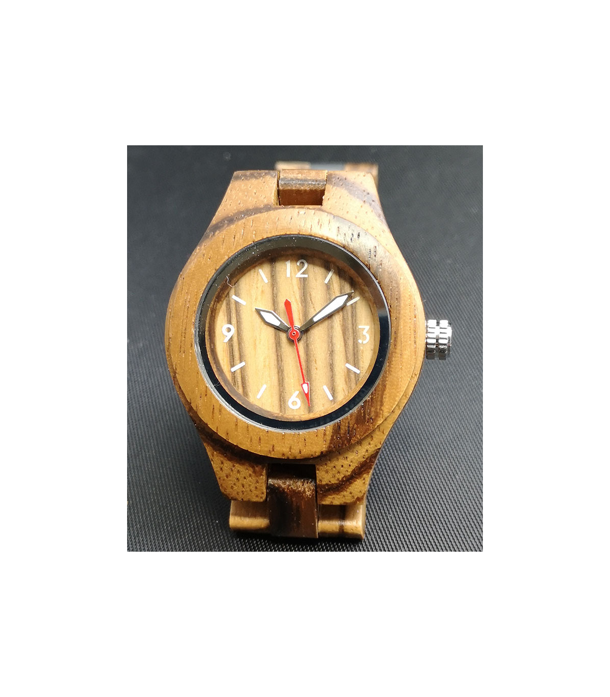 GN-Art Zebra-houten Dames Horloge