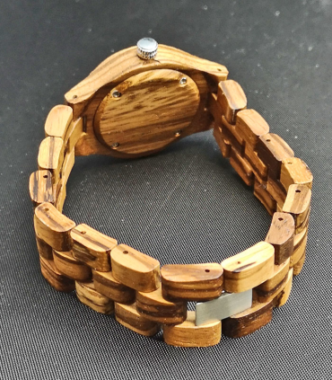 GN-Art Zebra-houten Dames Horloge