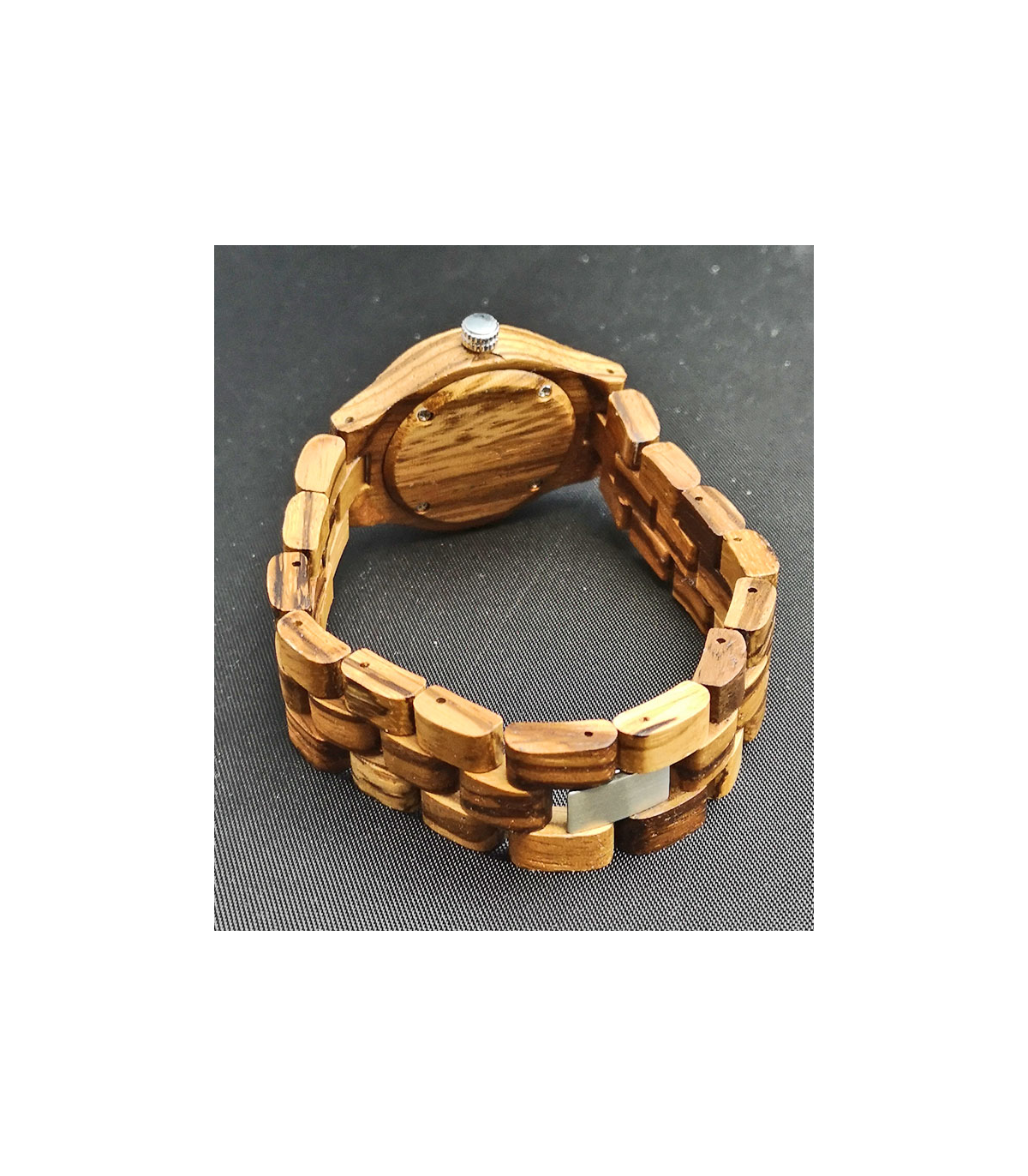 GN-Art Zebra-houten Dames Horloge