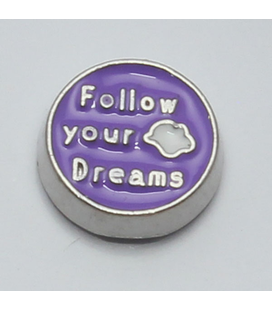 Charm Follow your dream paars