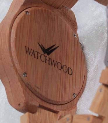 Graveren Houten Horloge