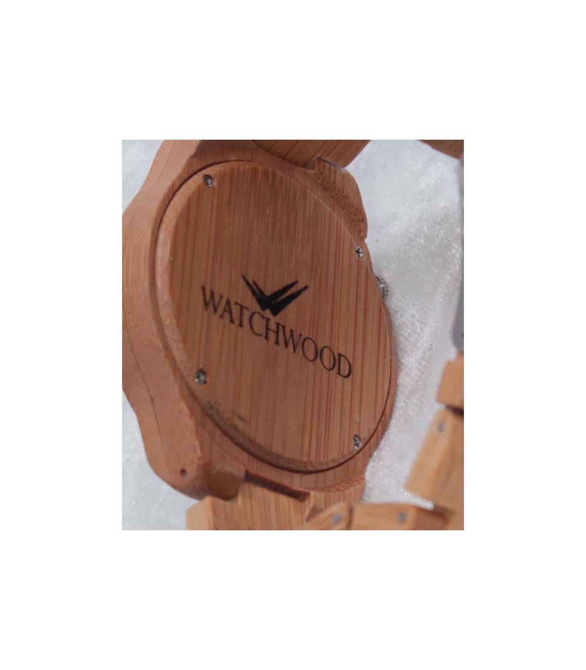 Graveren Houten Horloge