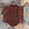 Flask in leder riemhoesje