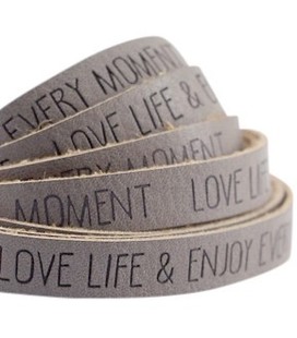 band Love Life Taupe grijs