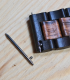 Zebrahout horlogeband 22 mm