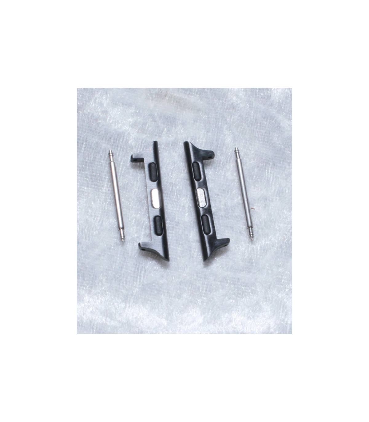 Links voor 38 mm Apple Watch zilver