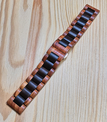 2-kleurige horlogeband 22 mm
