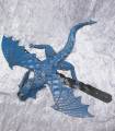 pols-draak Blauw