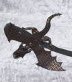 pols-draak Donkerbruin