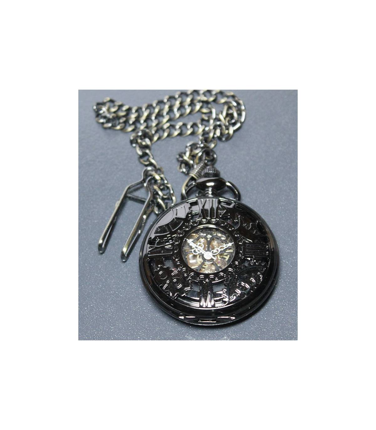 Vestzakhorloge met automatisch uurwerk
