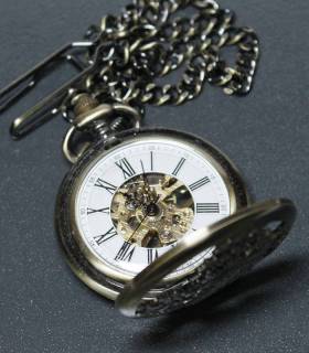 Vestzakhorloge met mechanisch uurwerk