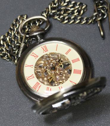 Vestzakhorloge met mechanisch uurwerk