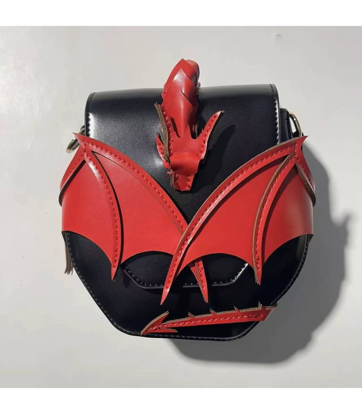 Drakentas Zwart/Rood