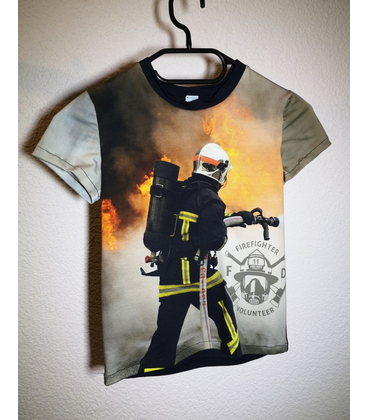 shirt korte mouwen Brandweerman