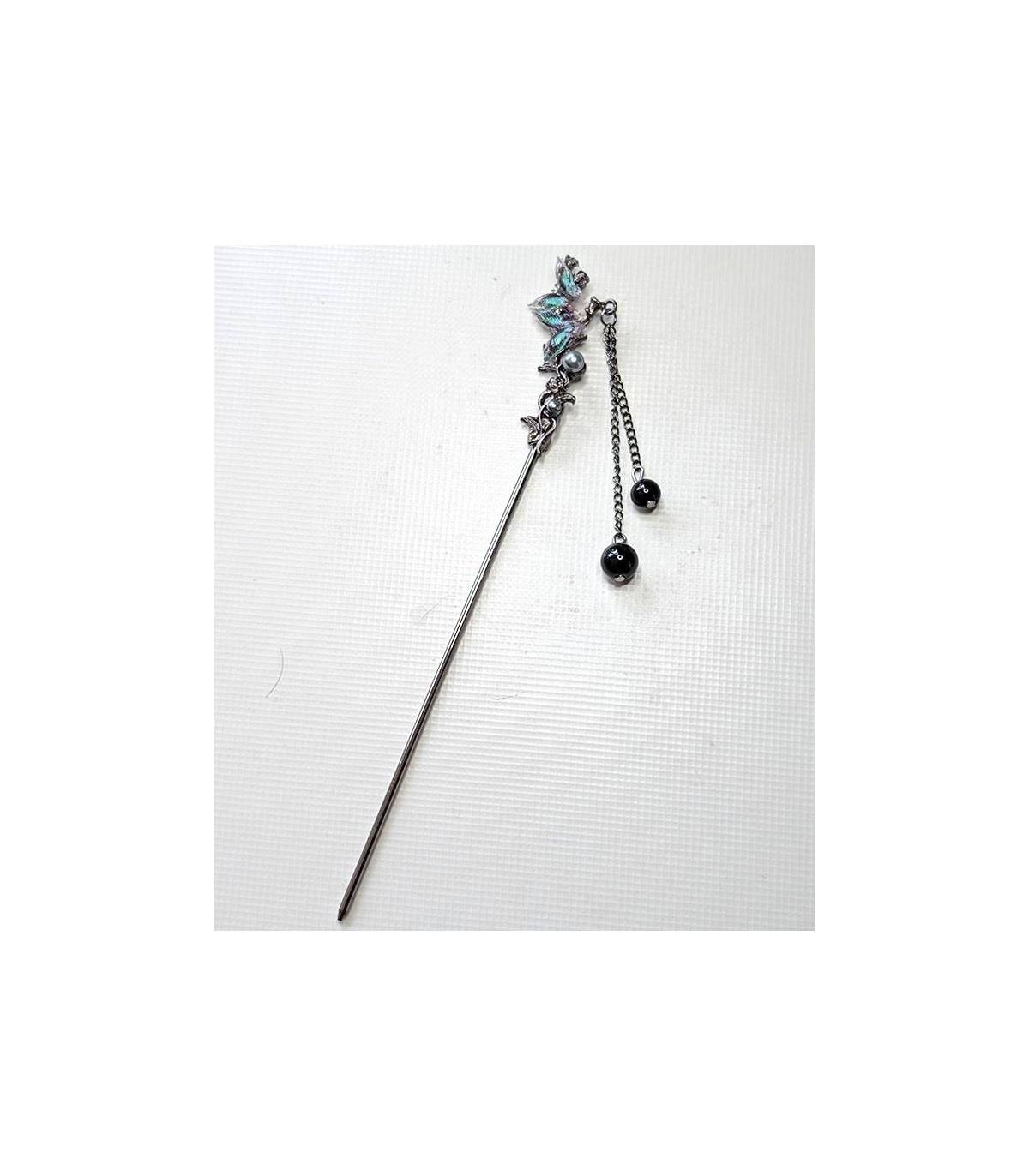 Haarpen Butterfly Blue
