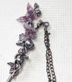 Haarpen Butterfly Purple