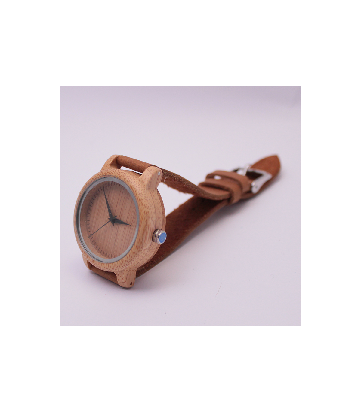 Houten dames horloge