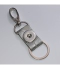 sleutel en tas  hanger zilver snake
