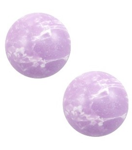 stone look 12mm Lavender purple